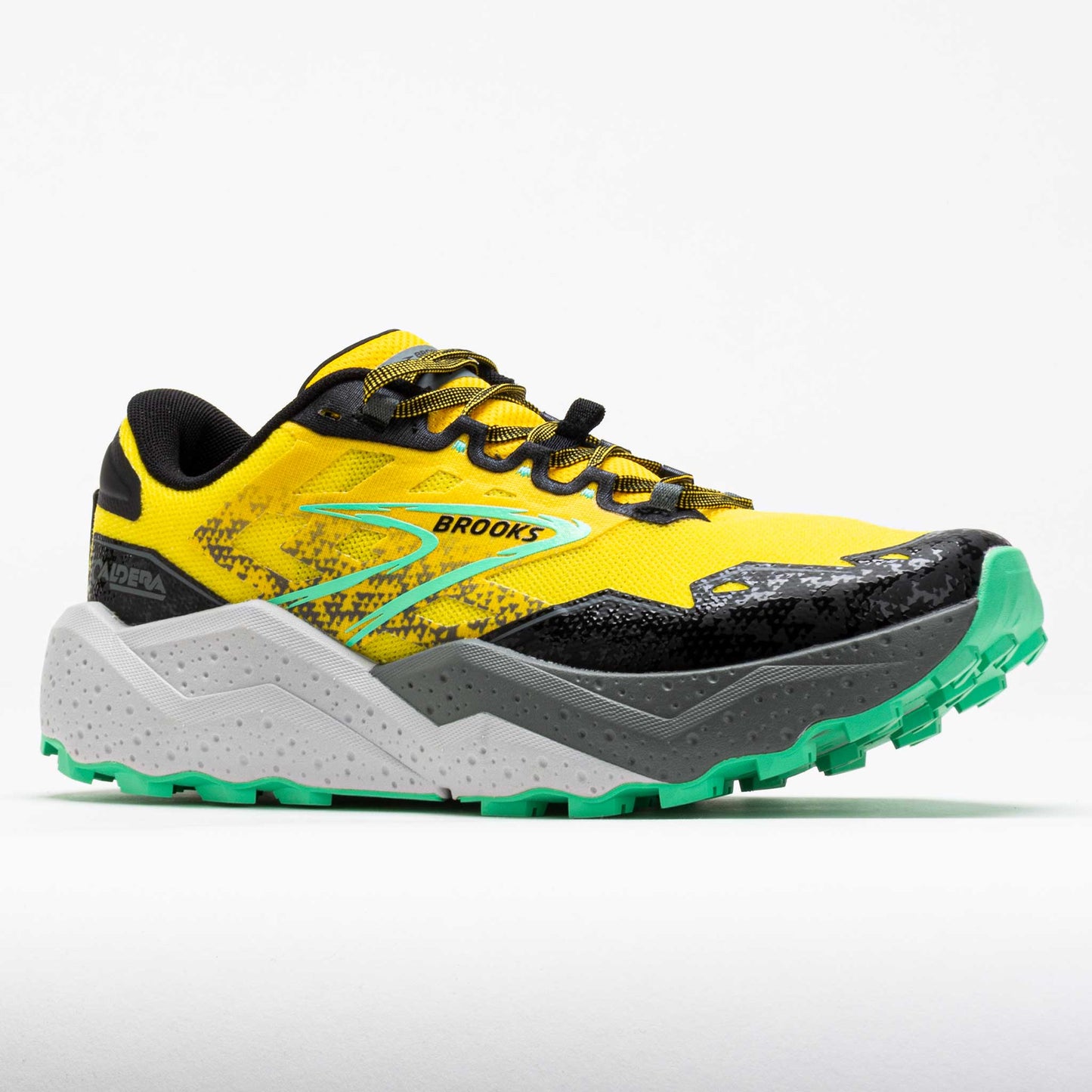 Brooks Caldera 7 Men's Lemon Chrome/Black/Springbud