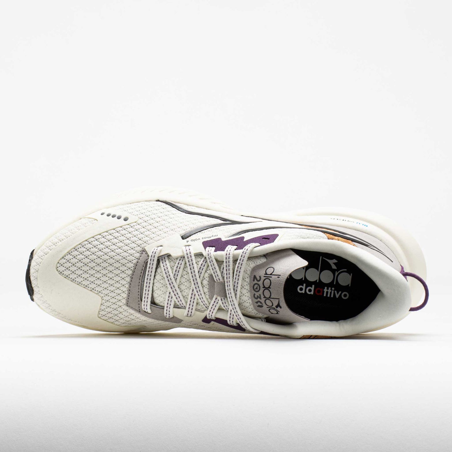 Diadora Mythos Blushield Volo 4 Women's Whisper White/Sunset Purple