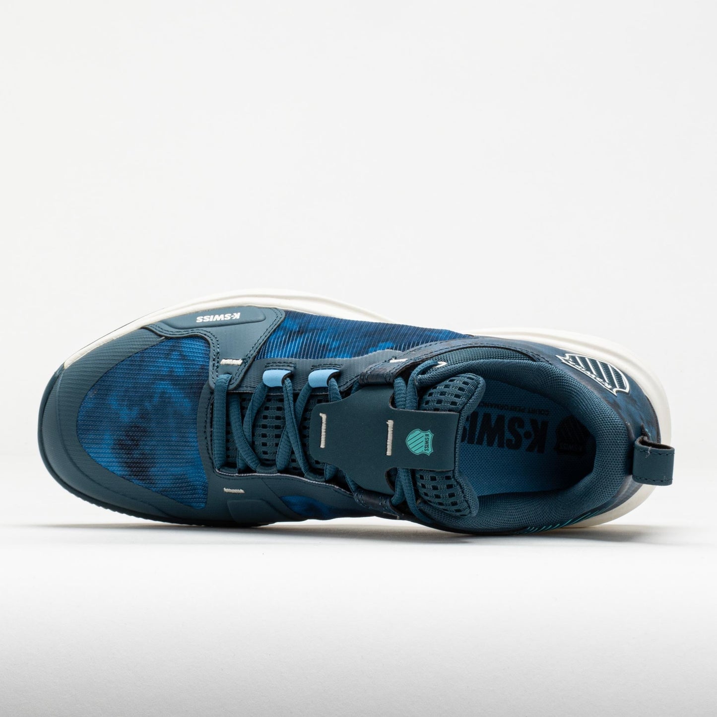 K-Swiss Ultrashot Team Men's Indian Teal/Star White/Aqua Splash