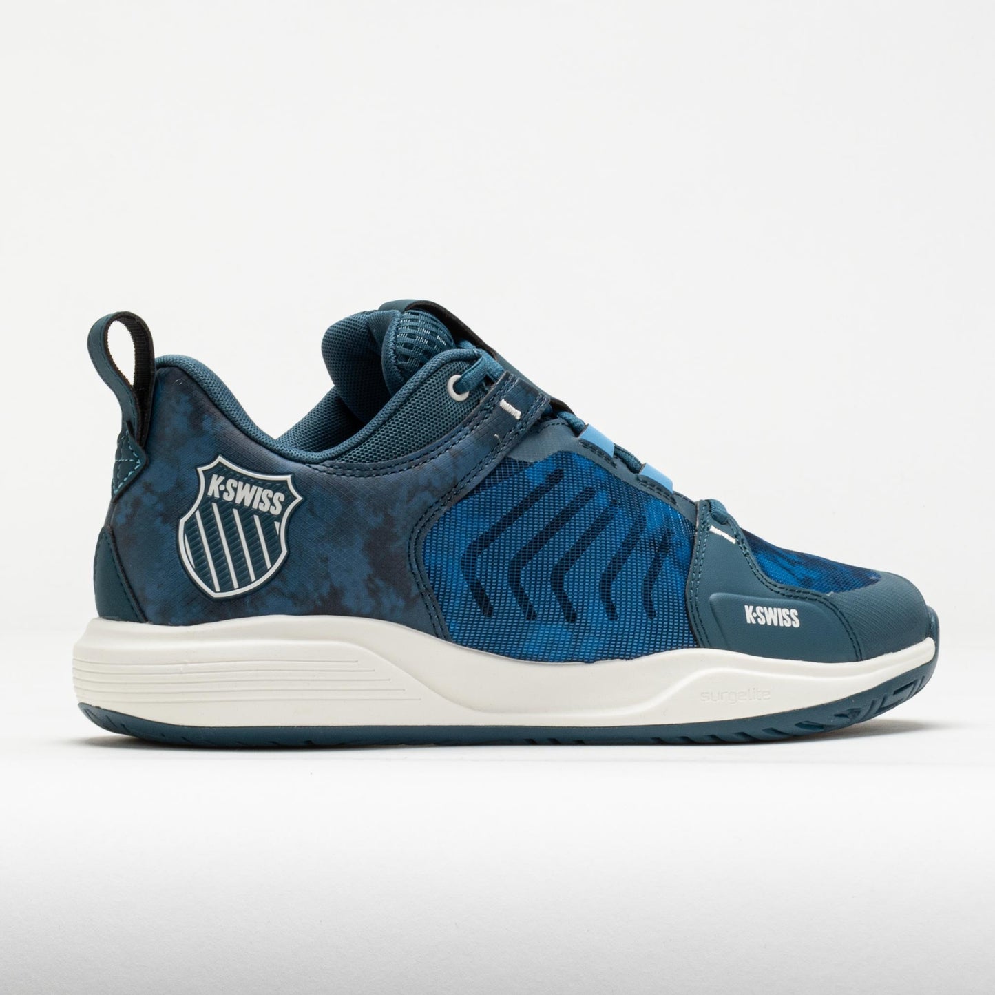 K-Swiss Ultrashot Team Men's Indian Teal/Star White/Aqua Splash