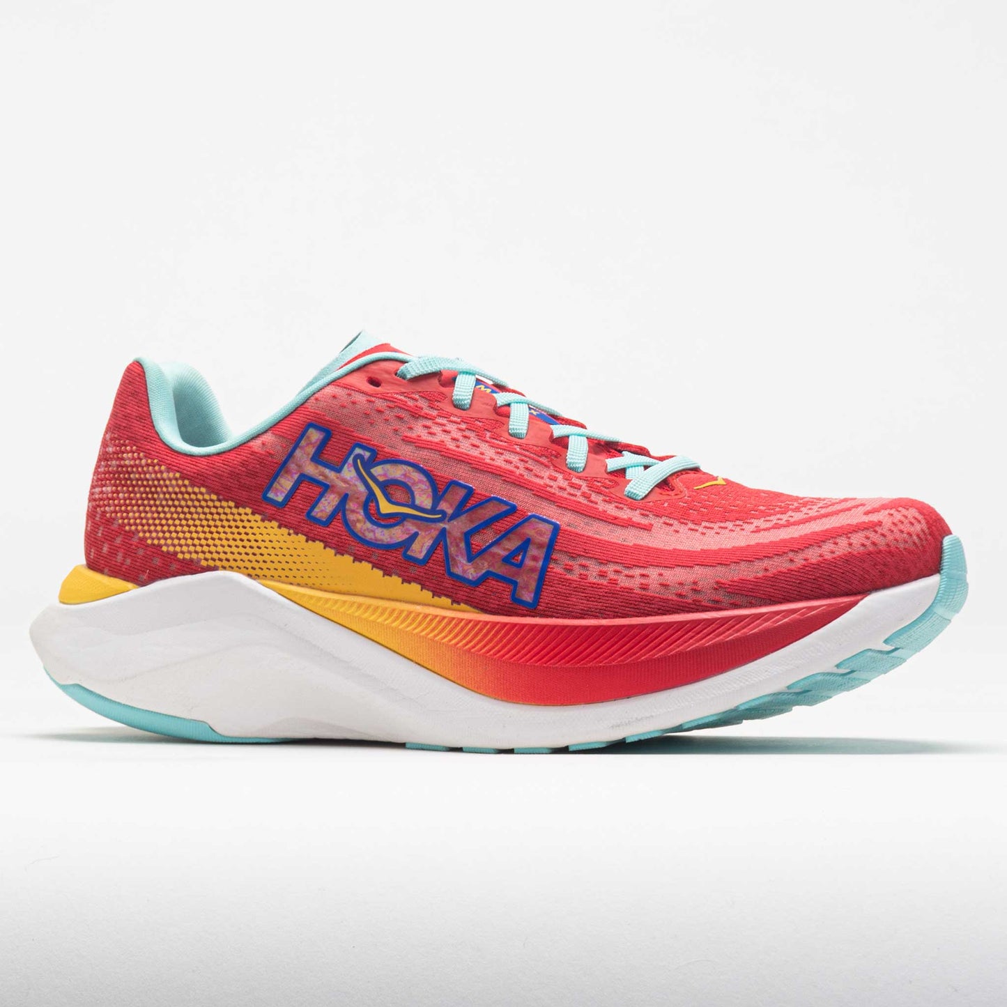 HOKA Mach X Men's Cerise/Cloudless