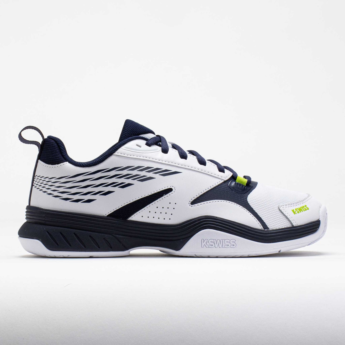 K-Swiss Speedex Men's White/Navy/Lime Green