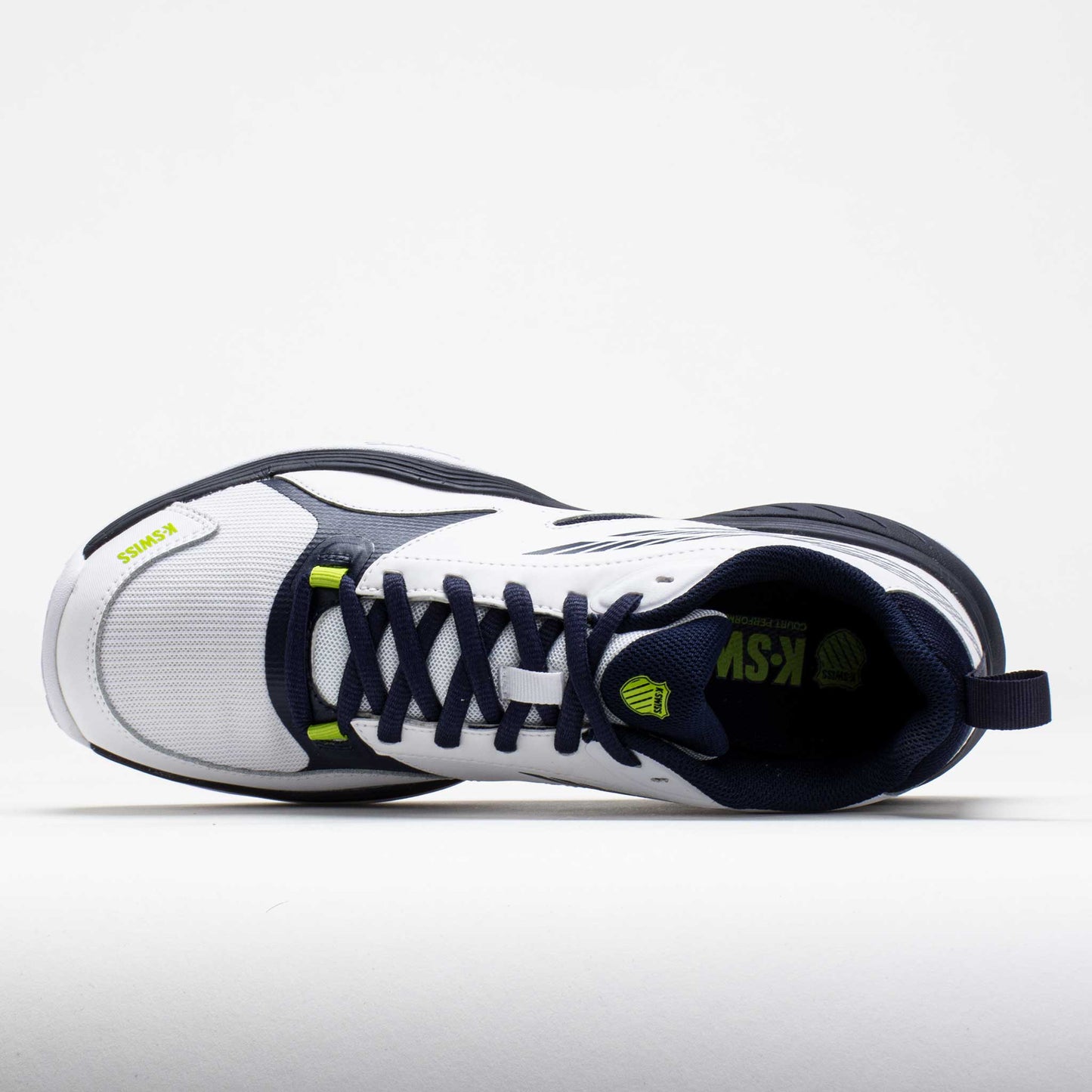 K-Swiss Speedex Men's White/Navy/Lime Green