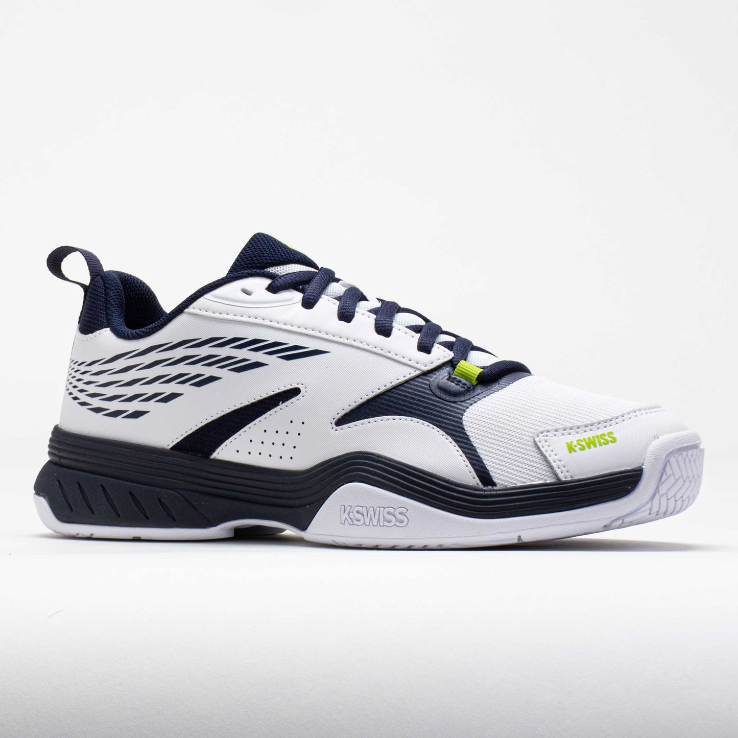 K-Swiss Speedex Men's White/Navy/Lime Green