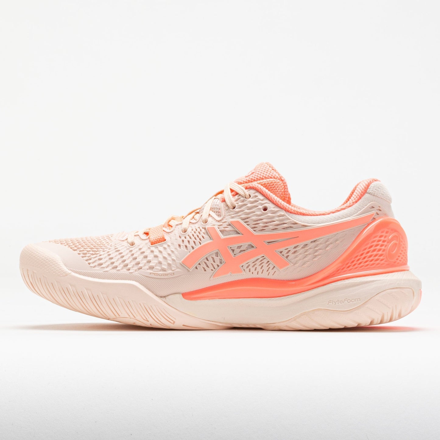 ASICS GEL-Resolution 9 Women's Pearl Pink/Sun Coral