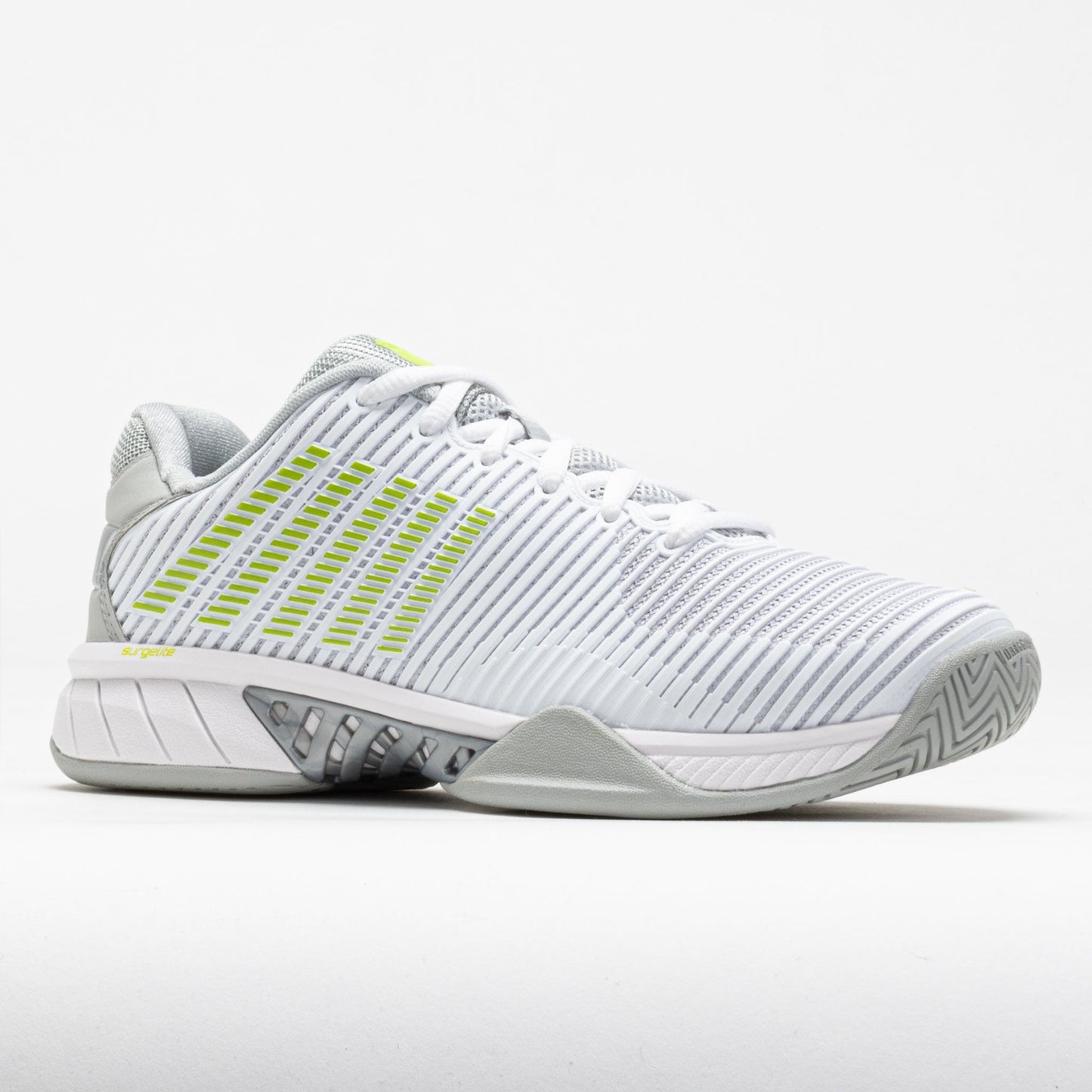 K-Swiss Hypercourt Express 2 Women's White/Gray Violet/Lime Green