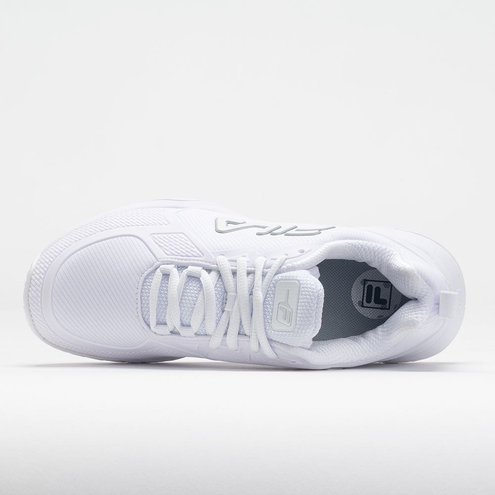 Fila Volley Burst Women's White/White/Metallic Silver