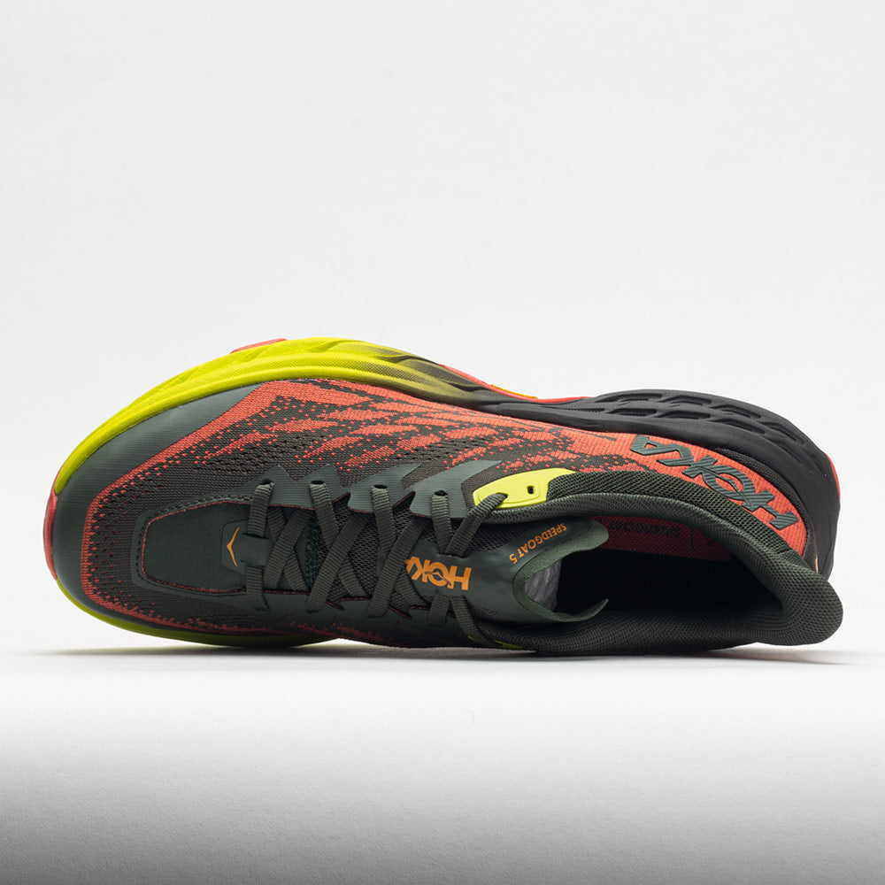 HOKA Speedgoat 5 Men's Thyme/Fiesta