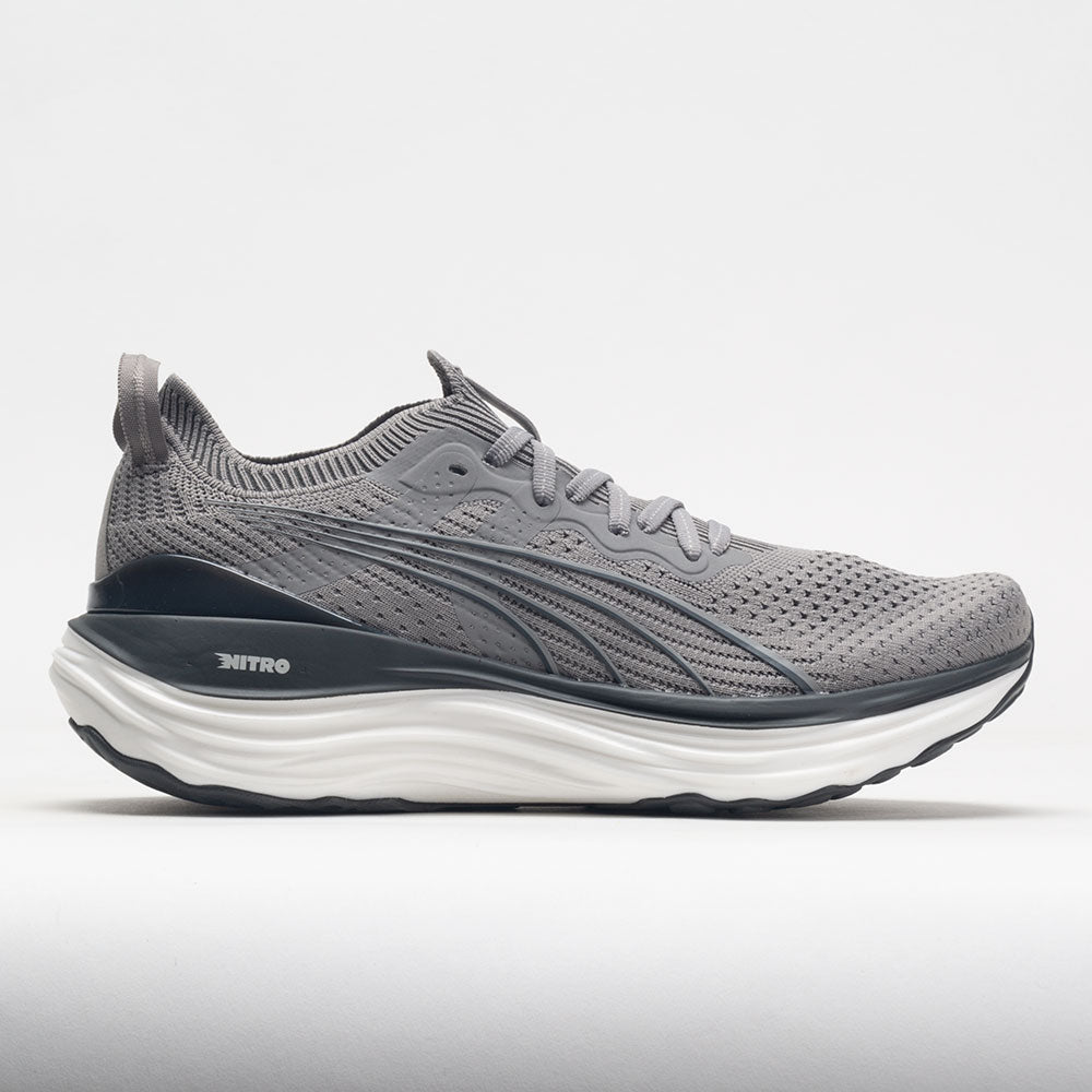 Puma ForeverRun Nitro Knit Men's Concrete Gray/Flat Dark Gray