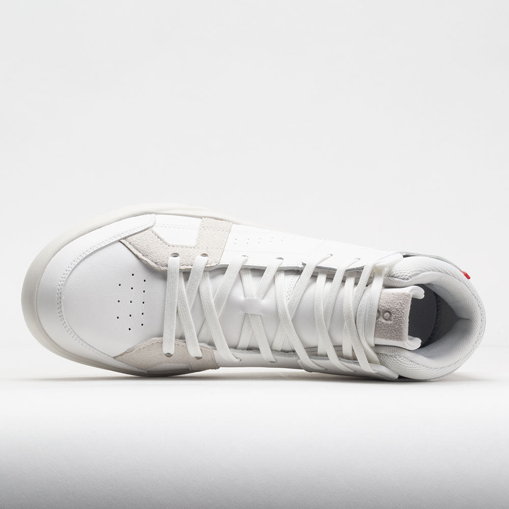 On The Roger Clubhouse Mid Men's White/Sand