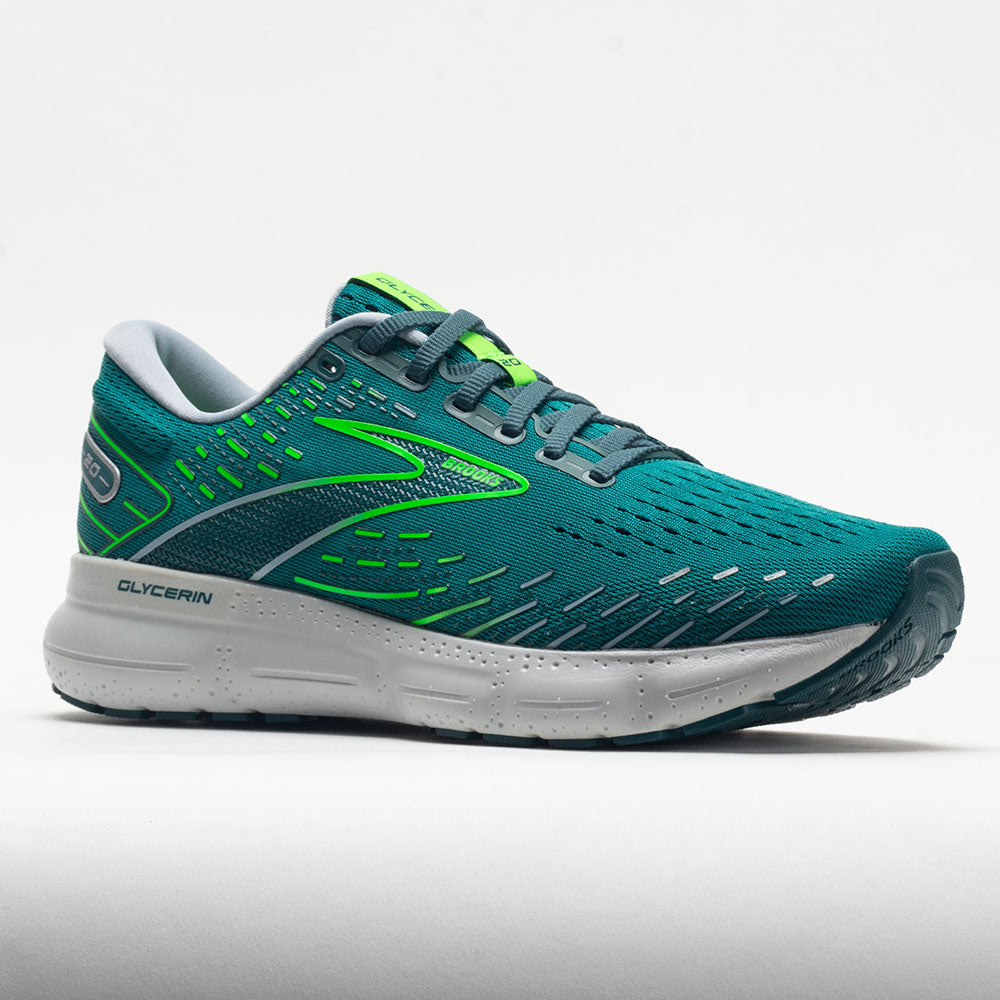 Brooks Glycerin 20 Men's Kayaking/Heron/Green Gecko