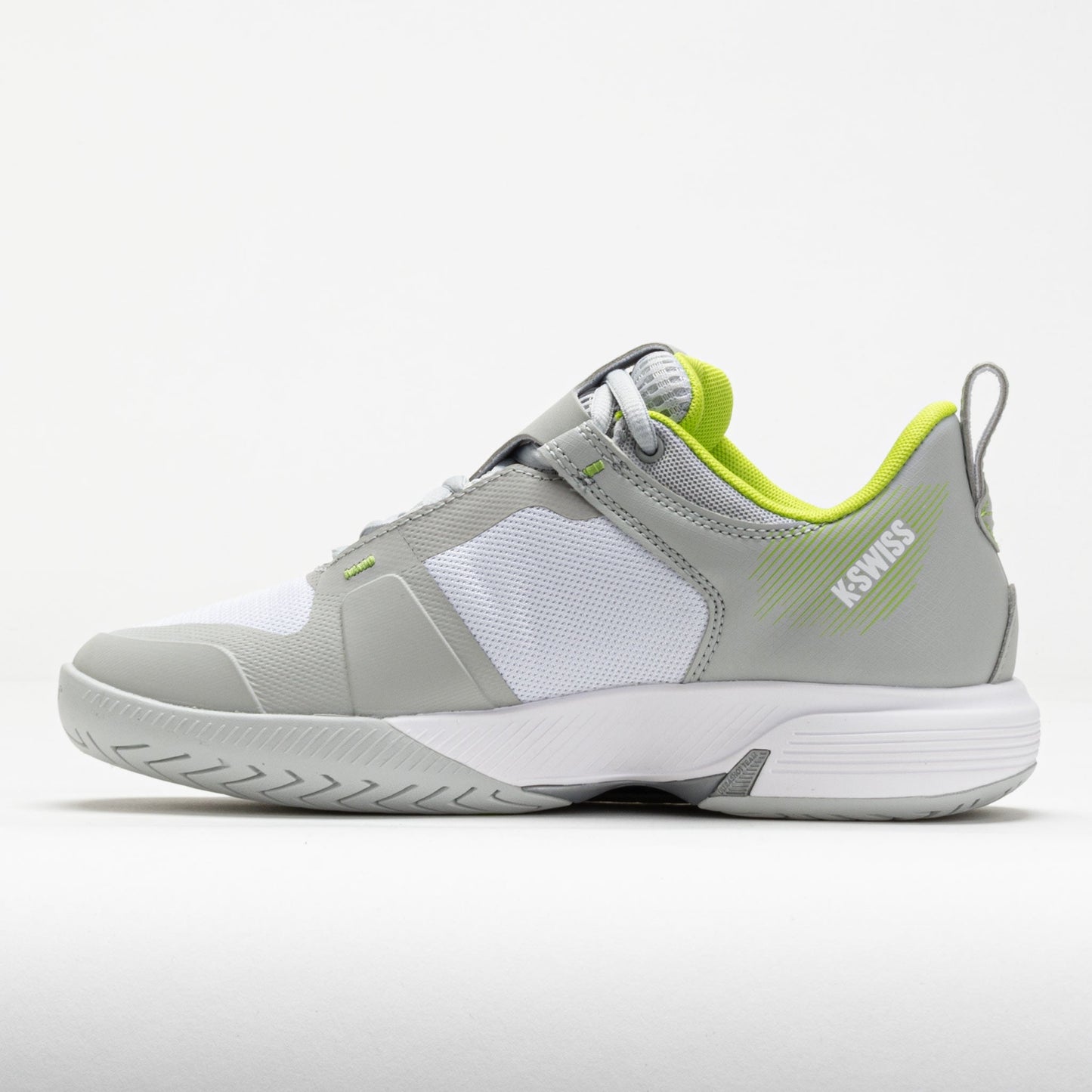 K-Swiss Ultrashot Team Women's Gray Violet/White/Lime Green