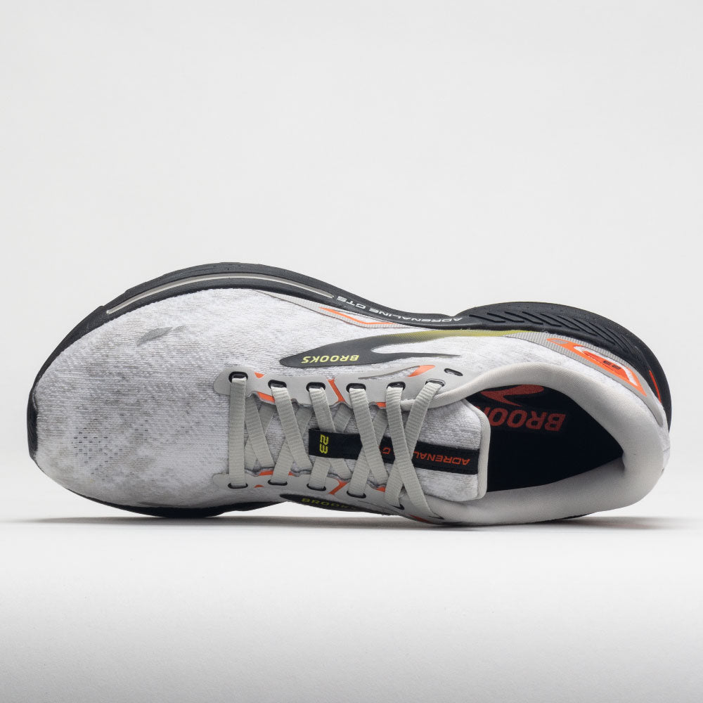Brooks Adrenaline GTS 23 Men's Oyster/Black/Red Orange