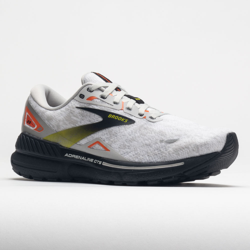 Brooks Adrenaline GTS 23 Men's Oyster/Black/Red Orange