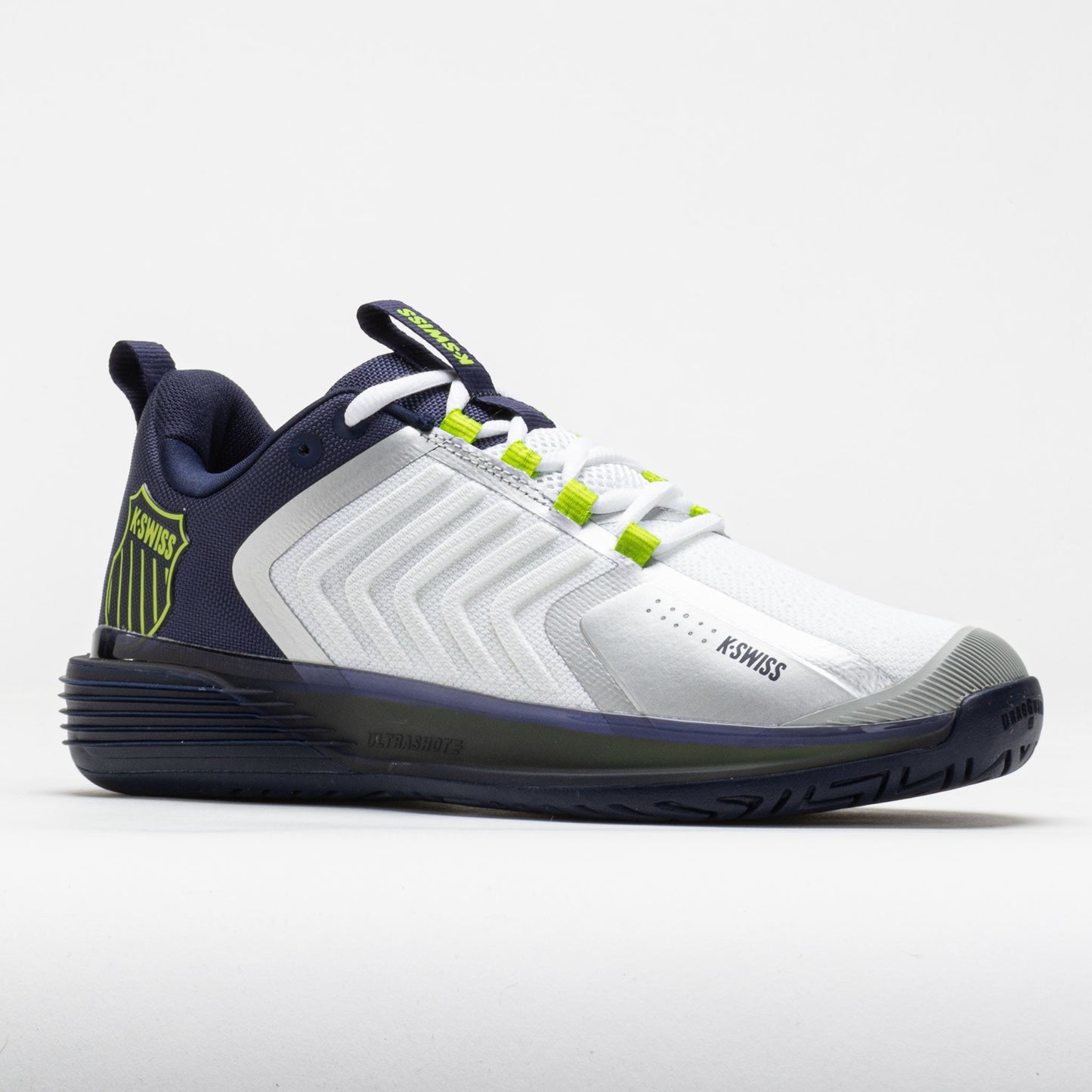 K-Swiss Ultrashot 3 Men's White/Peacoat/Lime Green