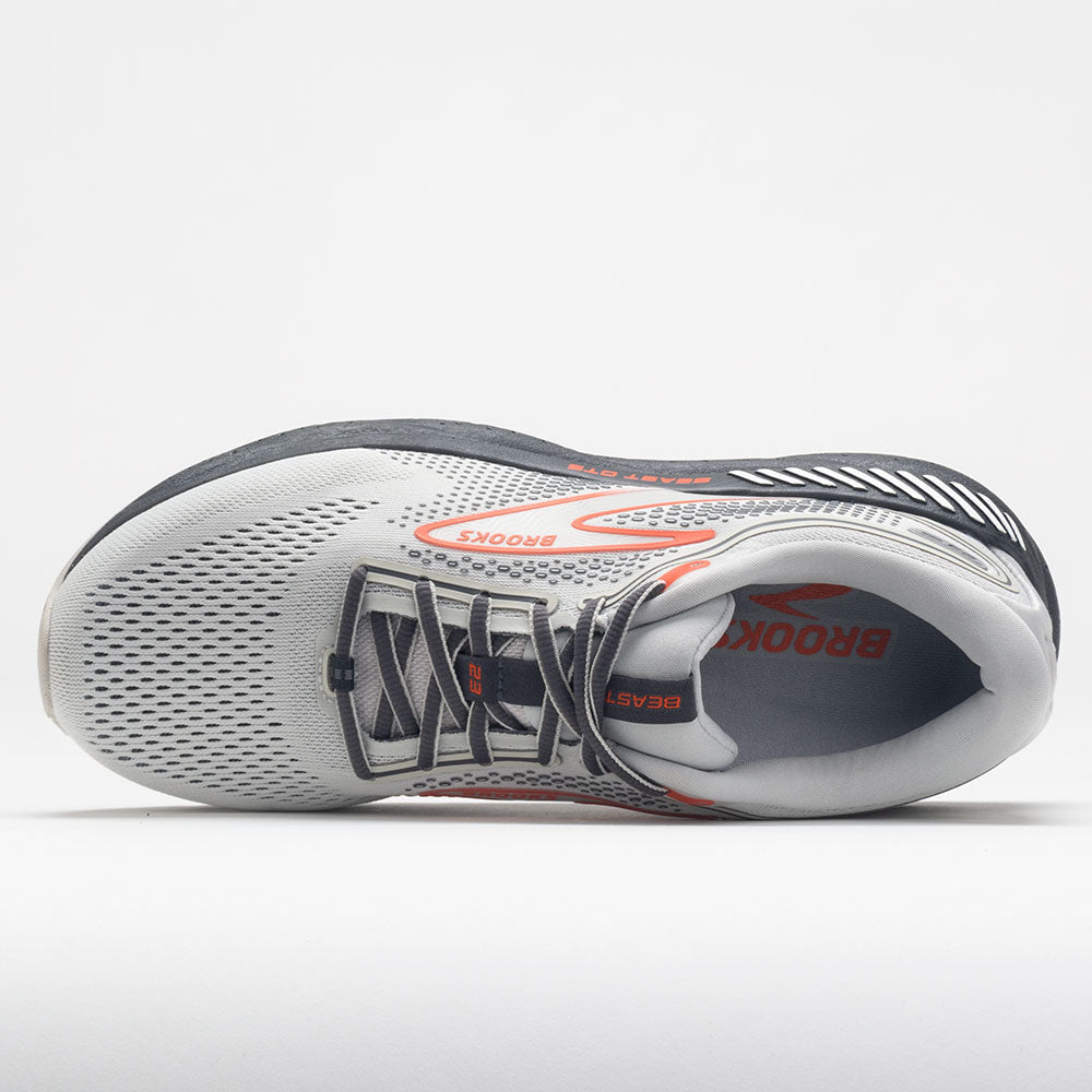 Brooks Beast GTS 23 Men's Grey/Scarlet/Ebony