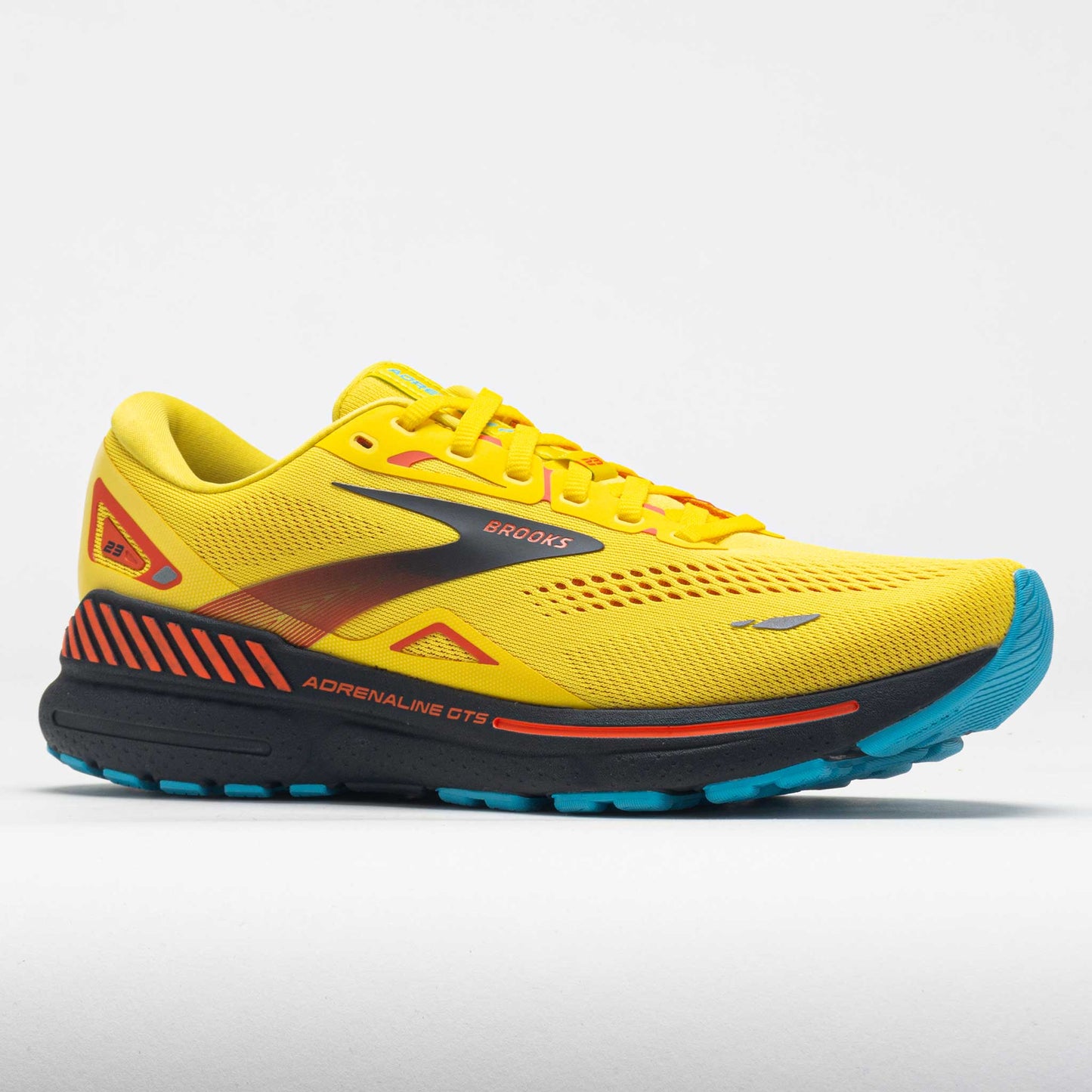 Brooks Adrenaline GTS 23 Men's Yellow/Foraged Iron/Orange