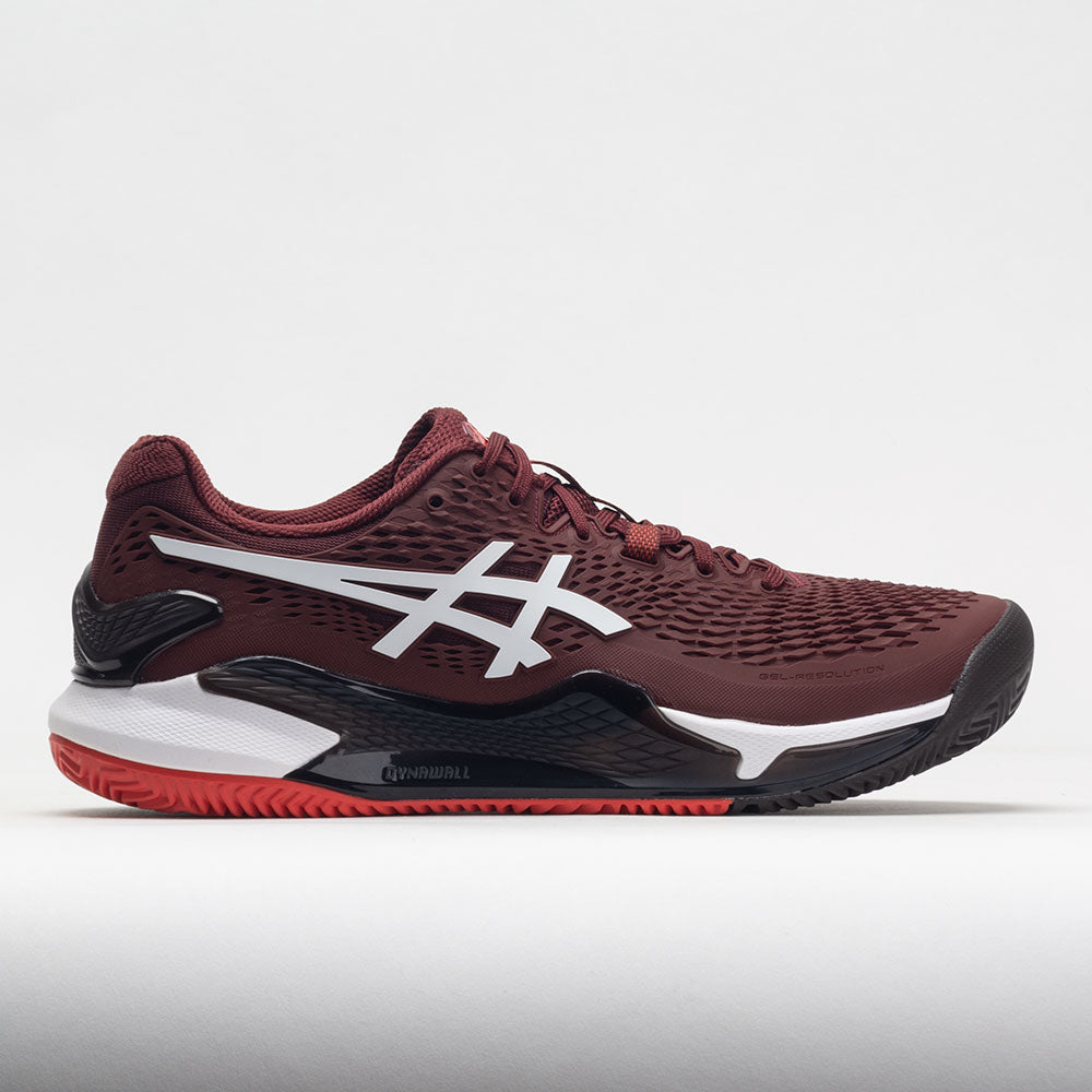 ASICS GEL-Resolution 9 Clay Men's Antique Red/White