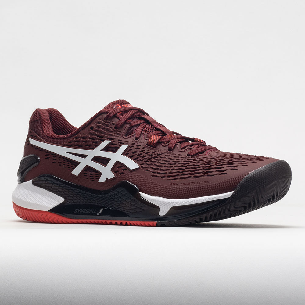 ASICS GEL-Resolution 9 Clay Men's Antique Red/White