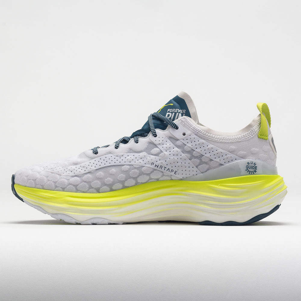 Puma ForeverRun Nitro Men's Puma White/Ocean Tropic/Lime Pow