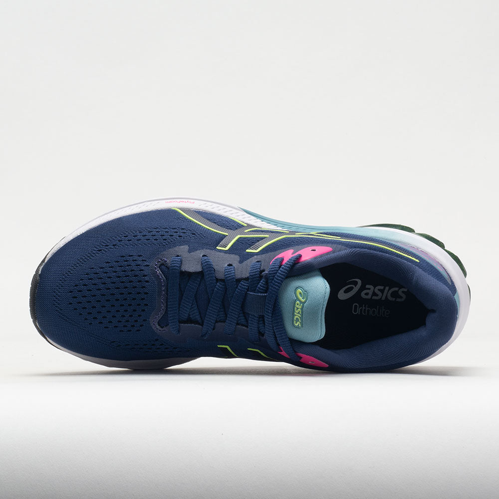 ASICS GT-1000 12 Women's Deep Ocean/Lime Green