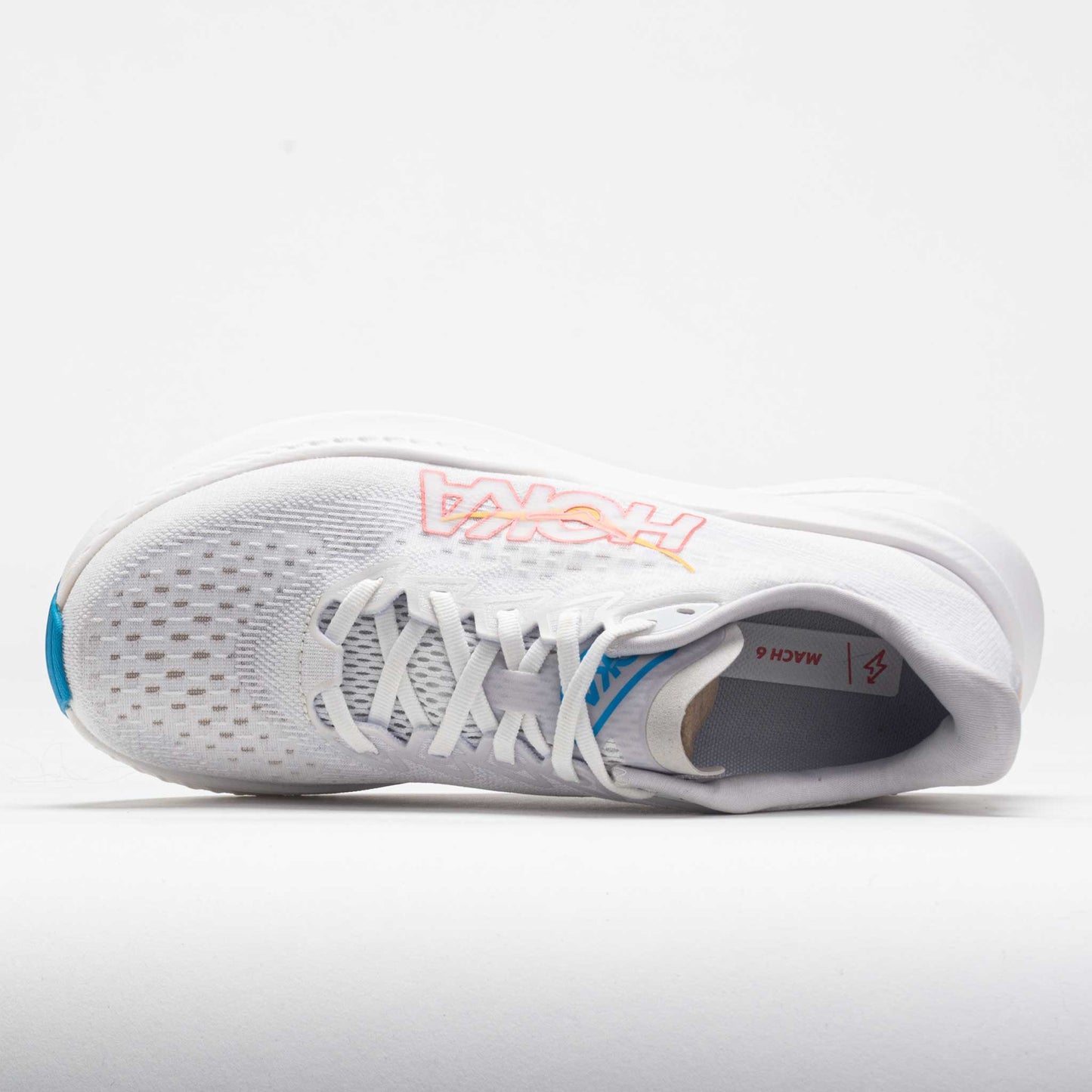 HOKA Mach 6 Women's White/Nimbus Cloud