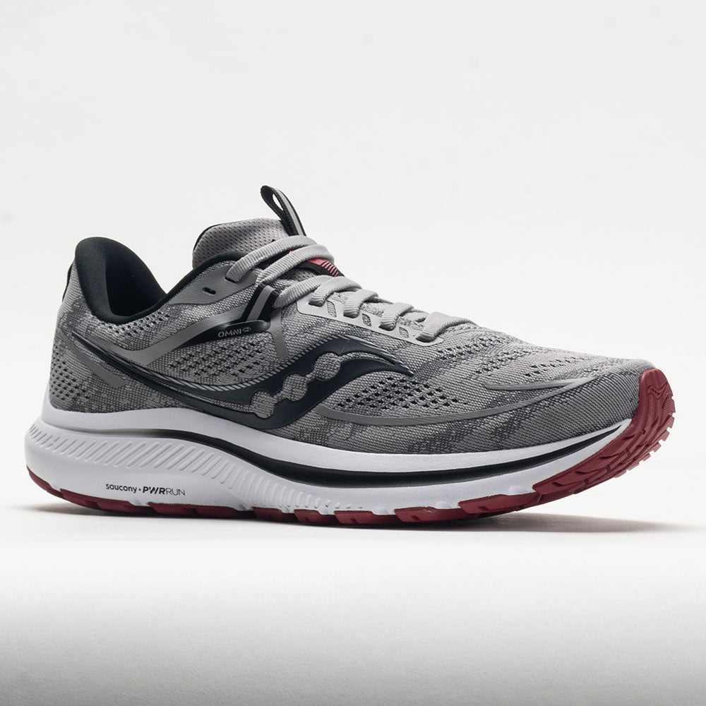 Saucony Omni 21 Men's Alloy/Garnet