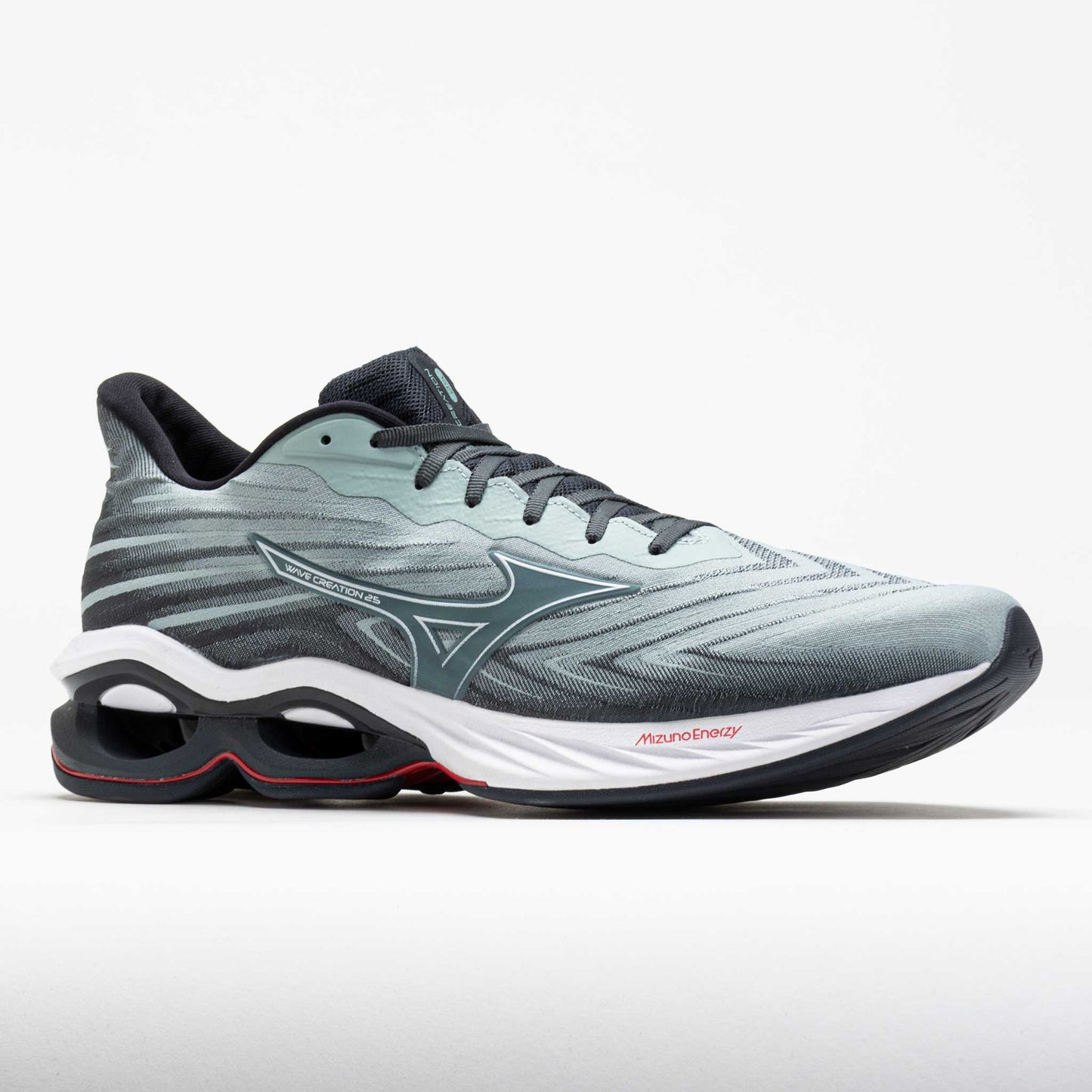 Mizuno Wave Creation 25 Men's Grey Mist/White