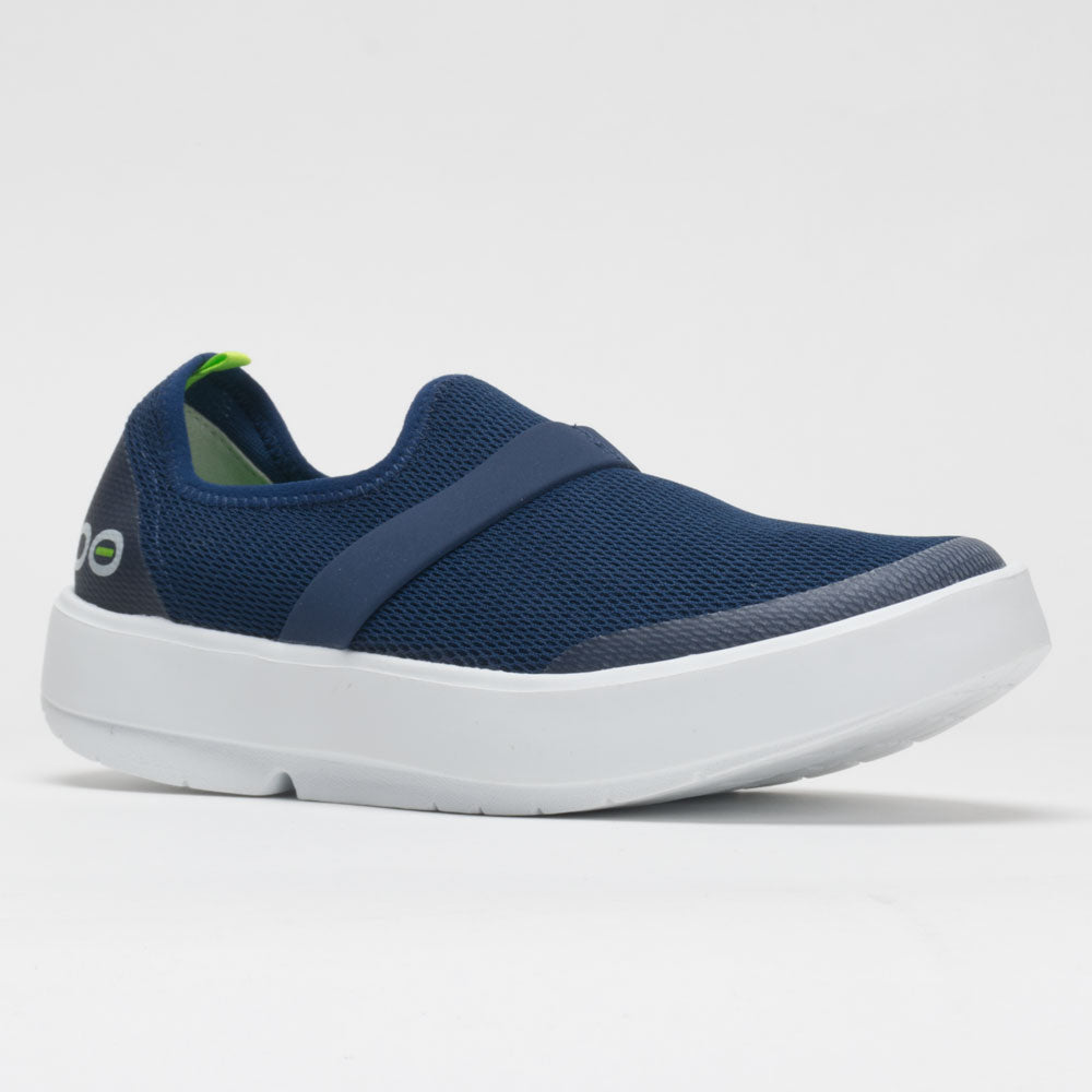 OOFOS OOmg Low Women's White/Navy