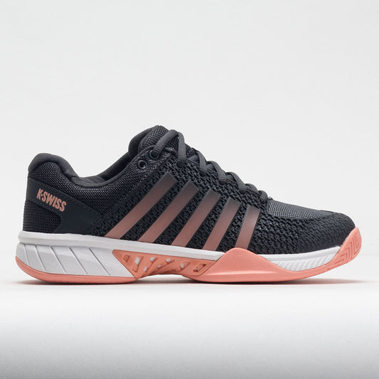 K-Swiss Express Light Pickleball Women's  Asphalt/Steel Gray/Peach