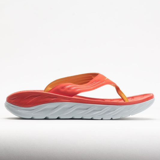Hoka One One Ora Recovery Flip Men's  Fiesta/Amber Yellow