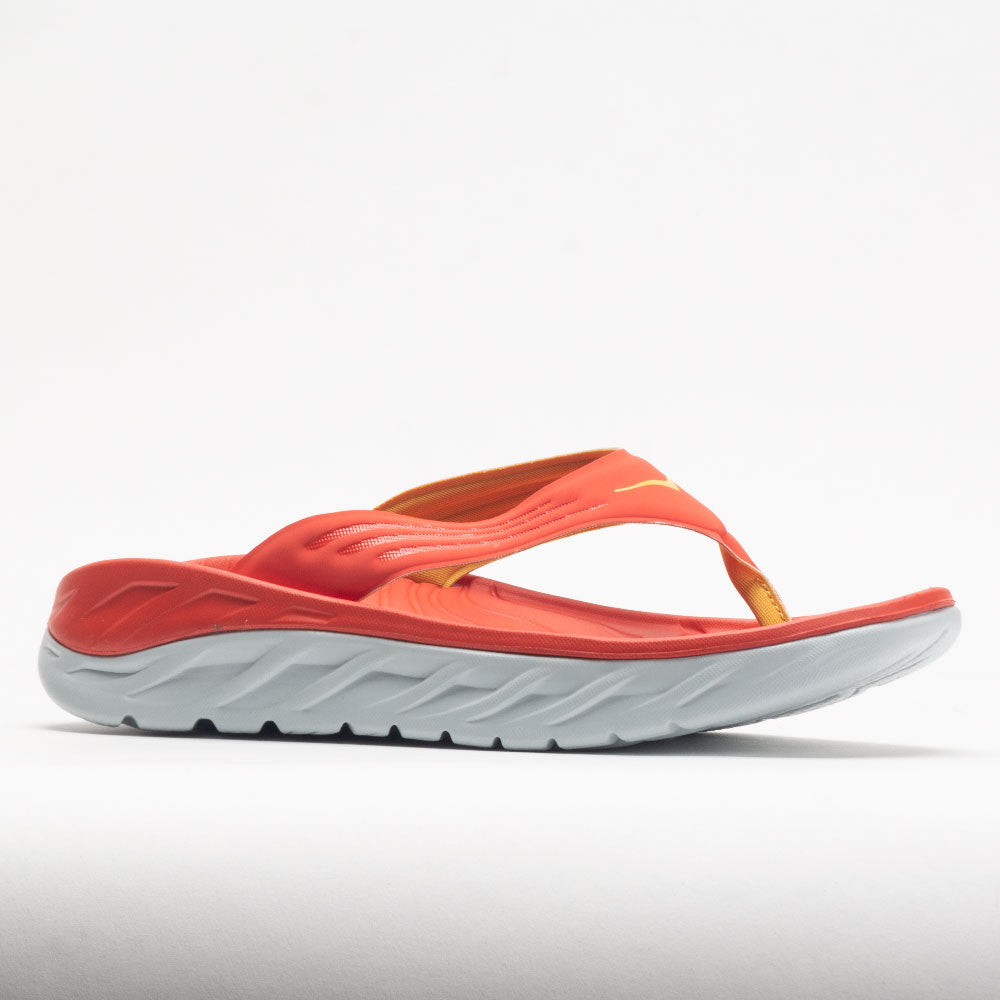 Hoka One One Ora Recovery Flip Men's  Fiesta/Amber Yellow