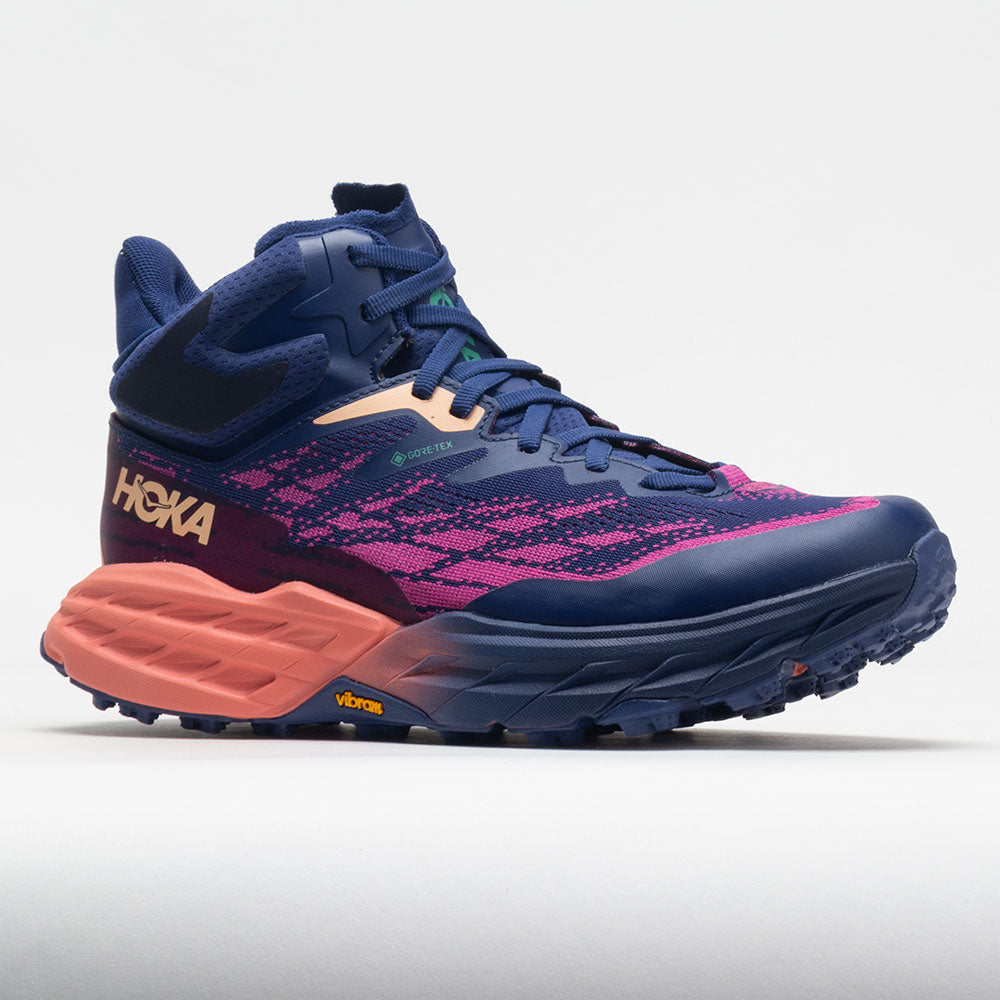 Hoka One One Speedgoat 5 Mid GTX Women's  Bellwether Blue/Camellia