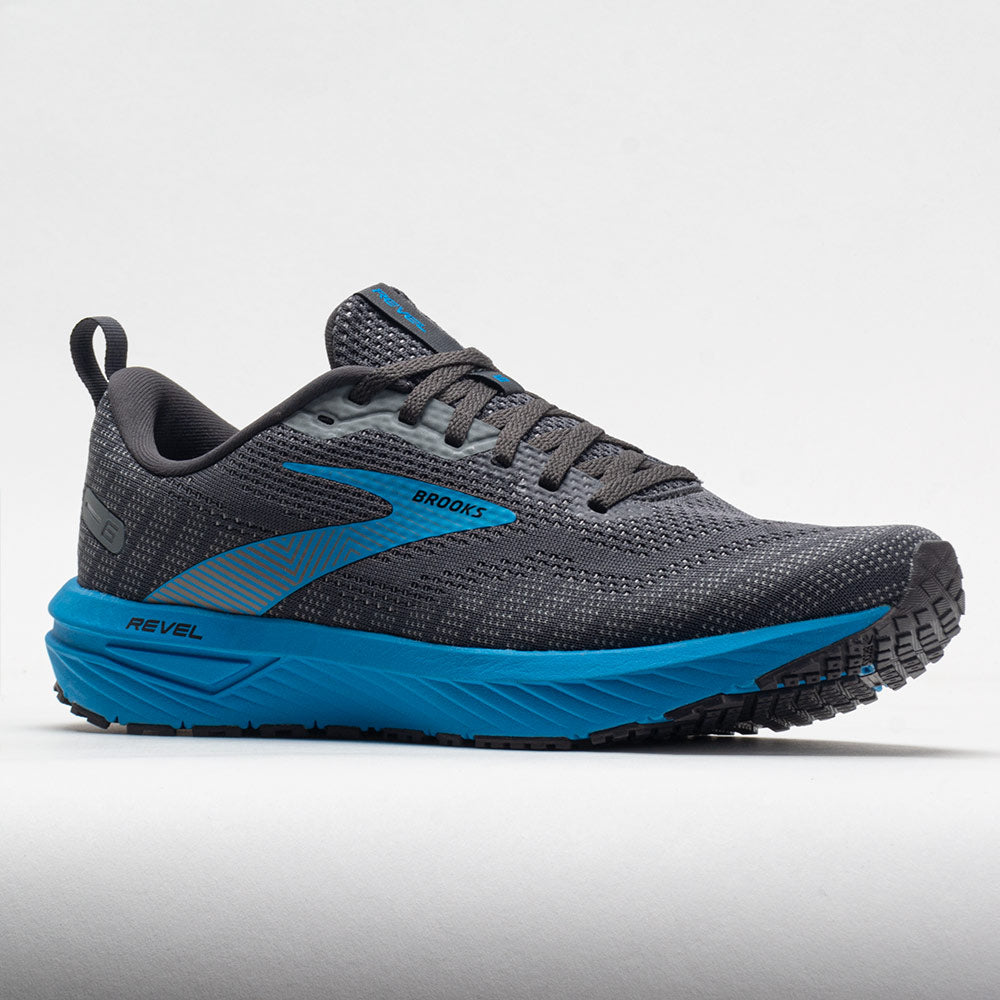 Brooks Revel 6 Men's  Blackened Pearl/Blue