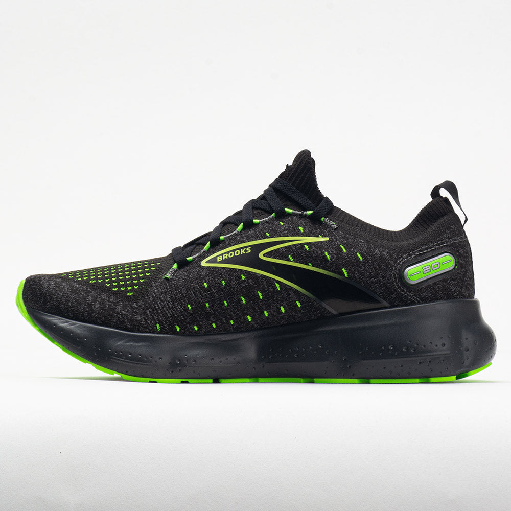 Brooks Glycerin StealthFit 20 Men's  Black/Peral/Green Gecko
