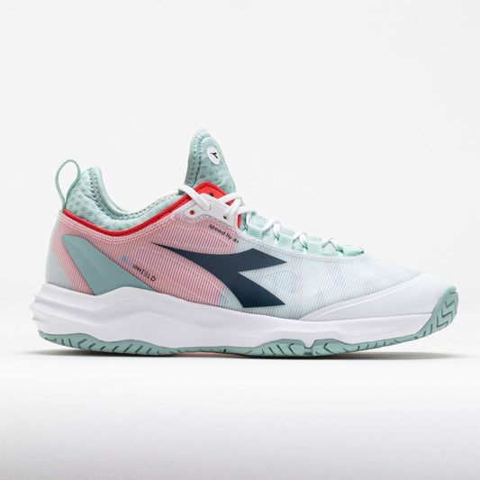 Diadora Speed Blushield Fly 4+ AG Women's  White/Legion Blue/Surf Spray