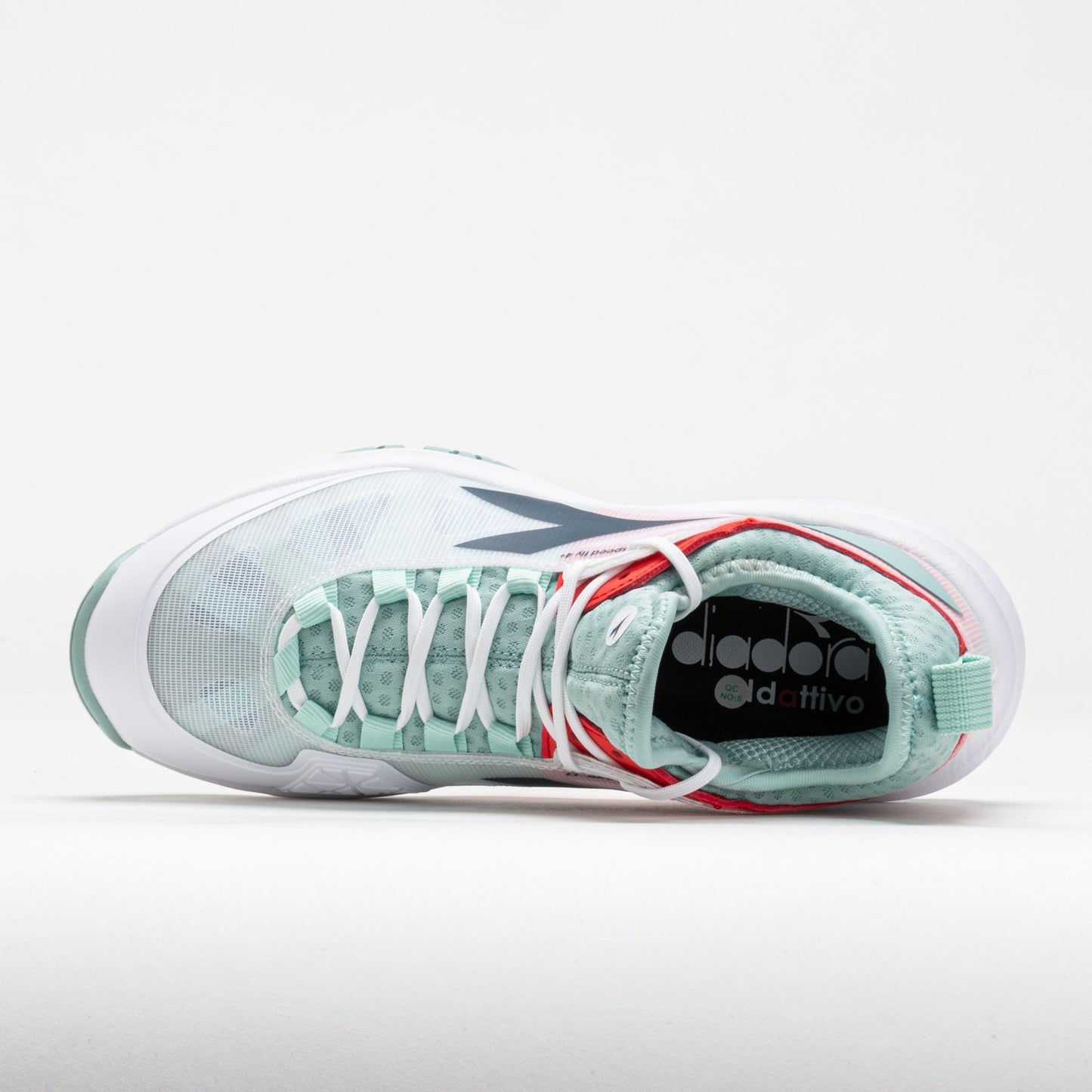 Diadora Speed Blushield Fly 4+ AG Women's  White/Legion Blue/Surf Spray