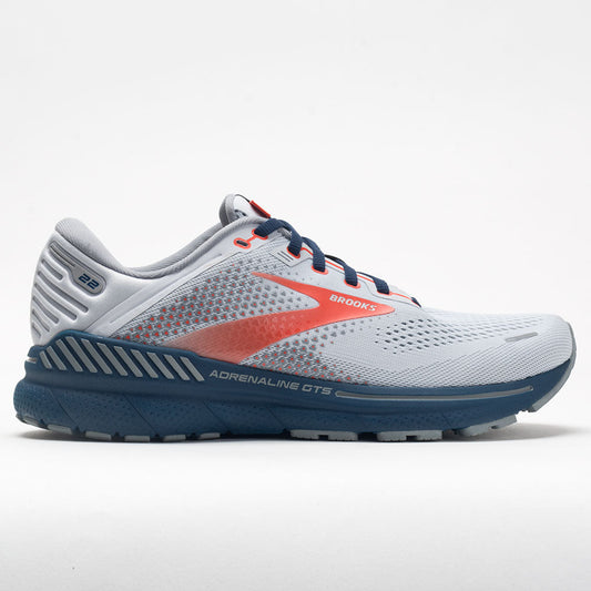 Brooks Adrenaline GTS 22 Men's  Arctic/Red/Titan