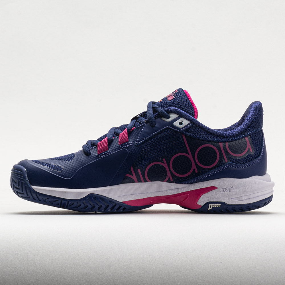 Diadora Trofeo 2 Pickleball Women's  Blueprint/Pink Yarrow/White