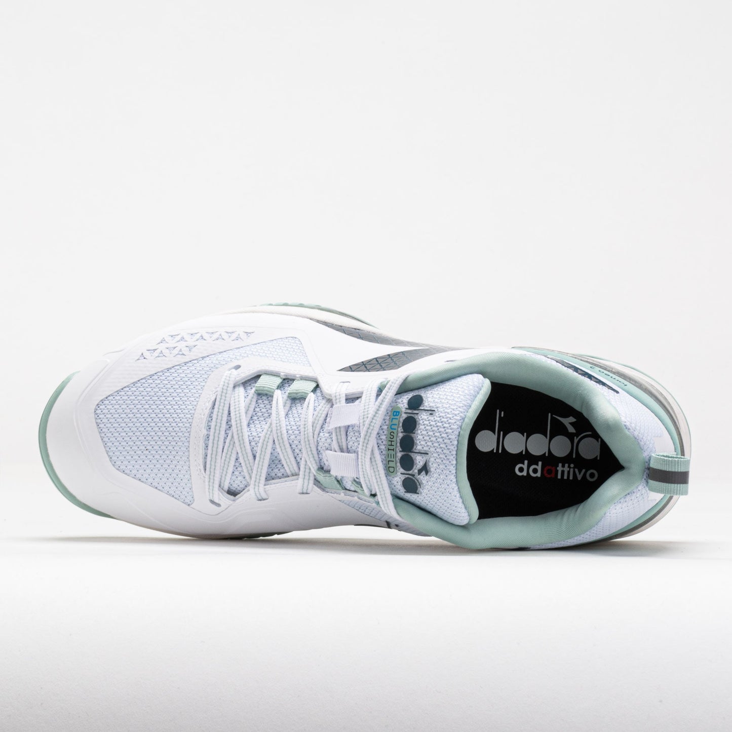 Diadora Blushield Torneo 2 AG Women's  White/Legion Blue/Surf Spray