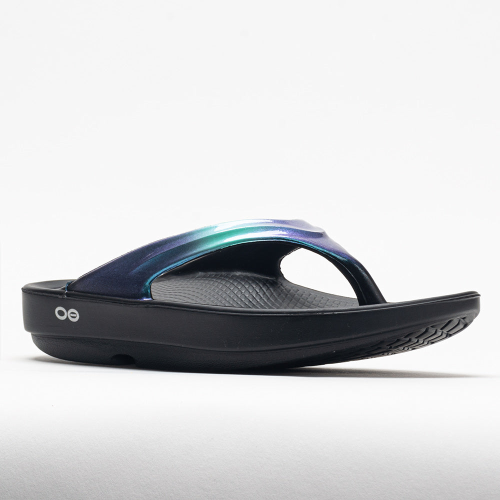 OOFOS OOlala Luxe Women's  Black/Atlantis