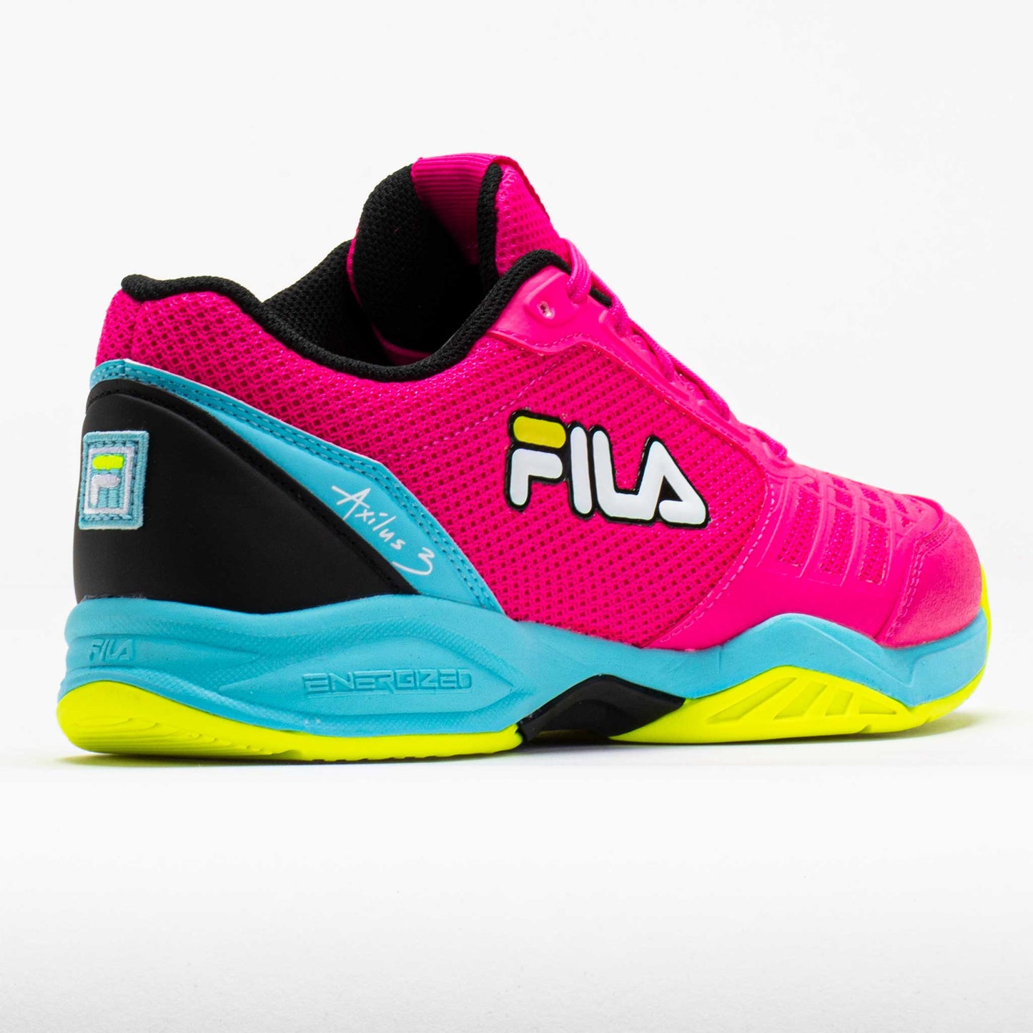 Fila Axilus 3 Junior  Pink Glo/Bluefish/Safety Yellow