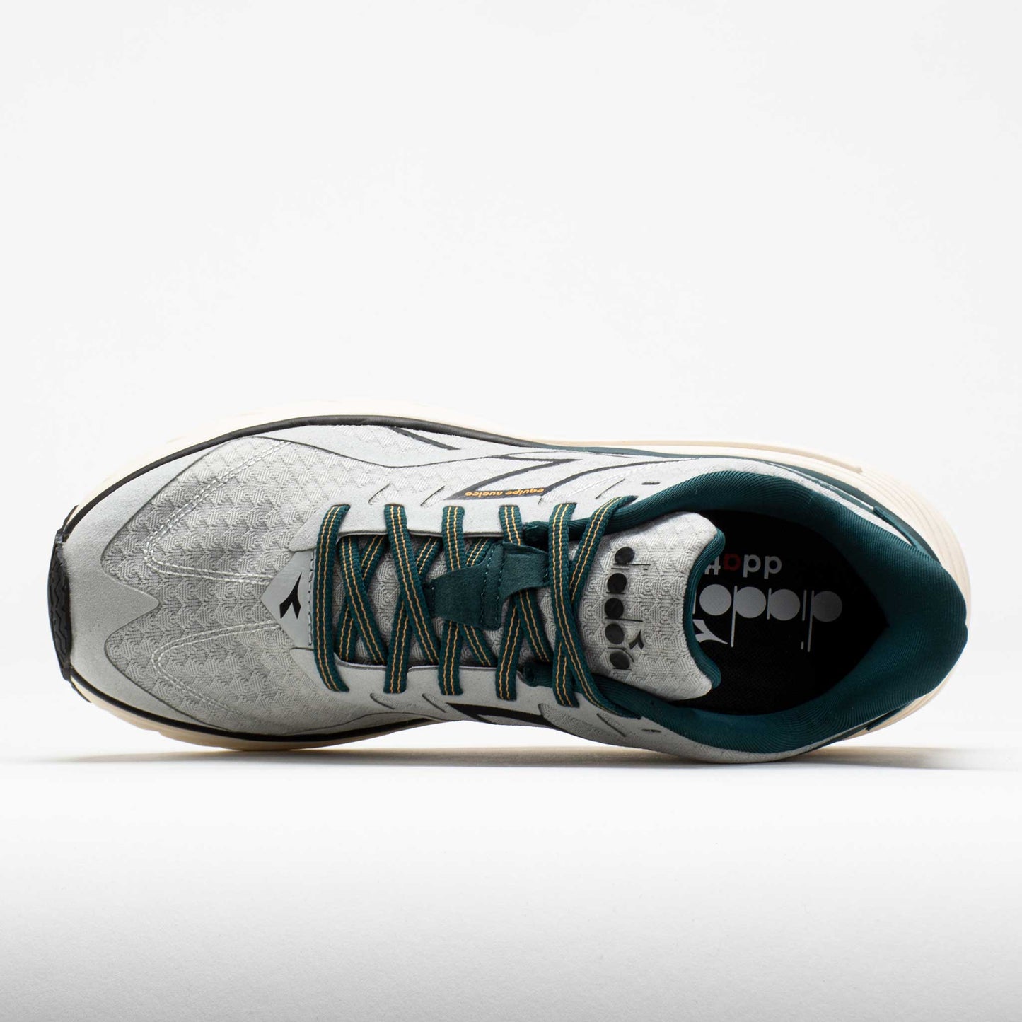 Diadora Equipe Nucleo Men's  Silver/Black/Mediterranea