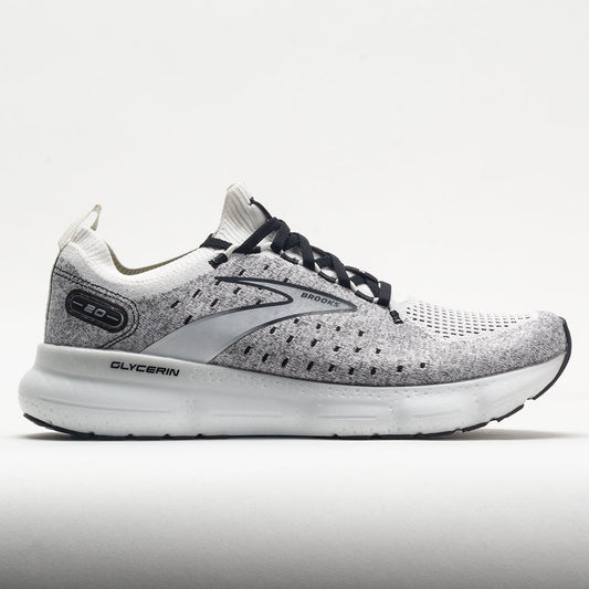 Brooks Glycerin StealthFit 20 Men's  White/Grey/Black