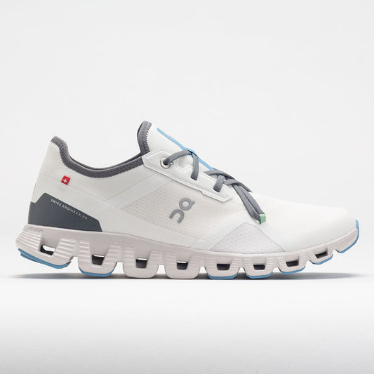 On Cloud X 3 AD Men's  Undyed White/Niagara