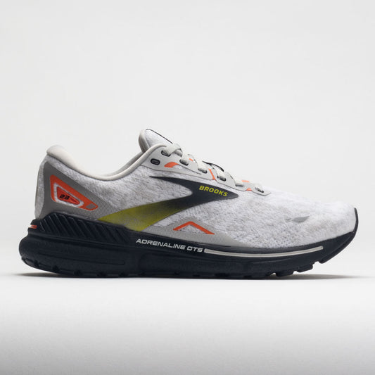 Brooks Adrenaline GTS 23 Men's  Oyster/Black/Red Orange