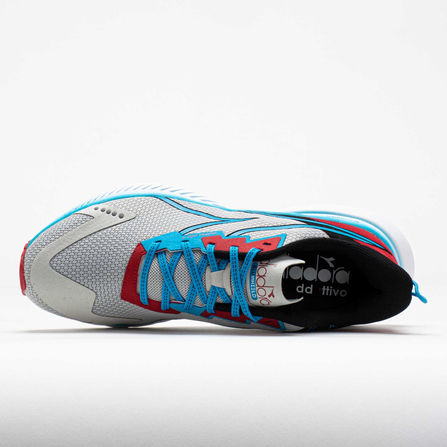 Diadora Mythos Blushield Volo 4 Men's  Silver DD/Blue Danube/Salsa