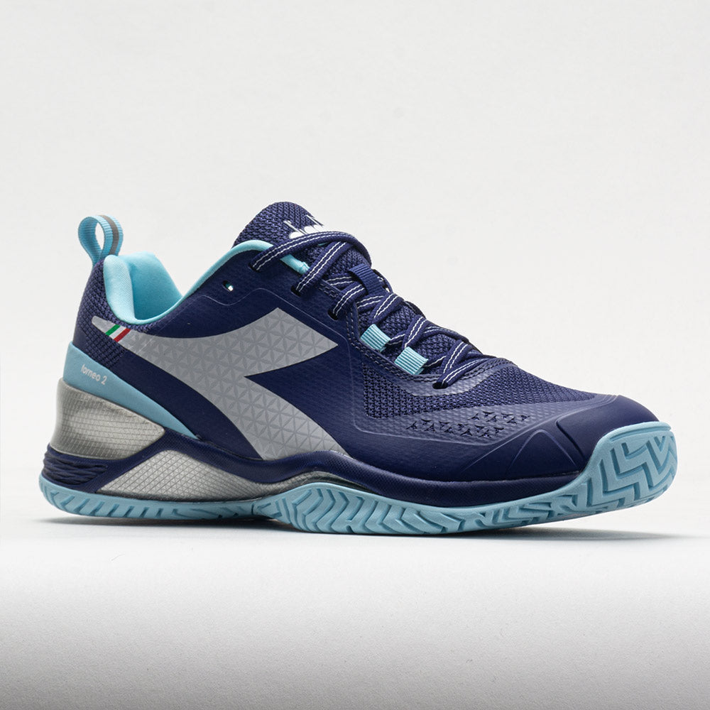 Diadora Blushield Torneo 2 AG Women's  Bluepint/White/Bright Baby Blue