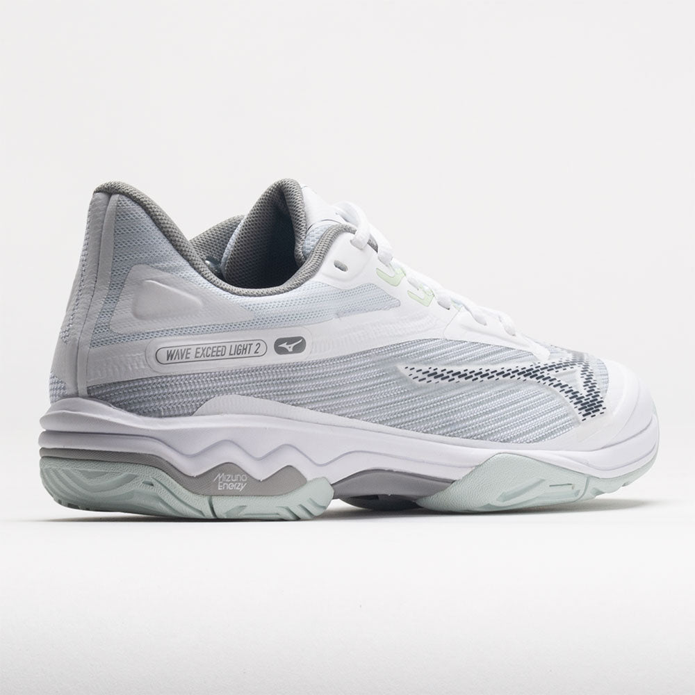 Mizuno Wave Exceed Light 2 AC Women's  White/Metallic Grey