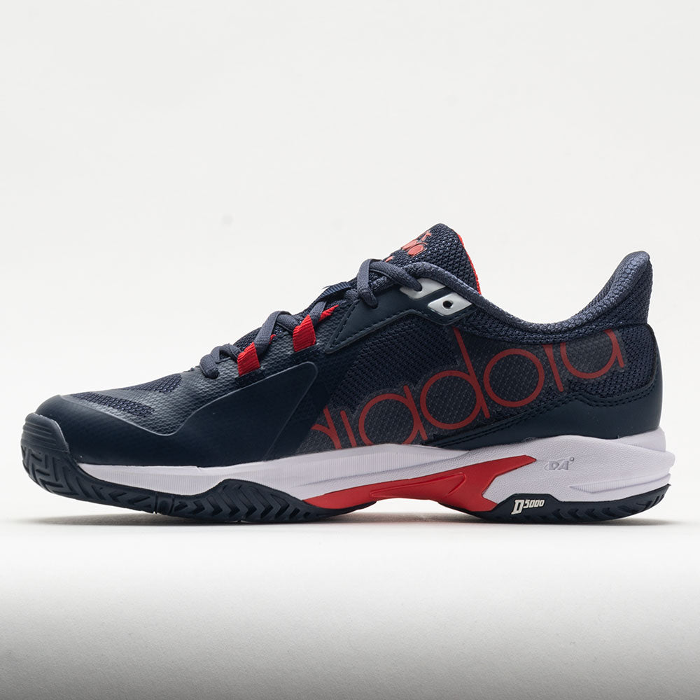 Diadora Trofeo 2 AG Pickleball Men's  Blue Corsair/White/Fiery Red